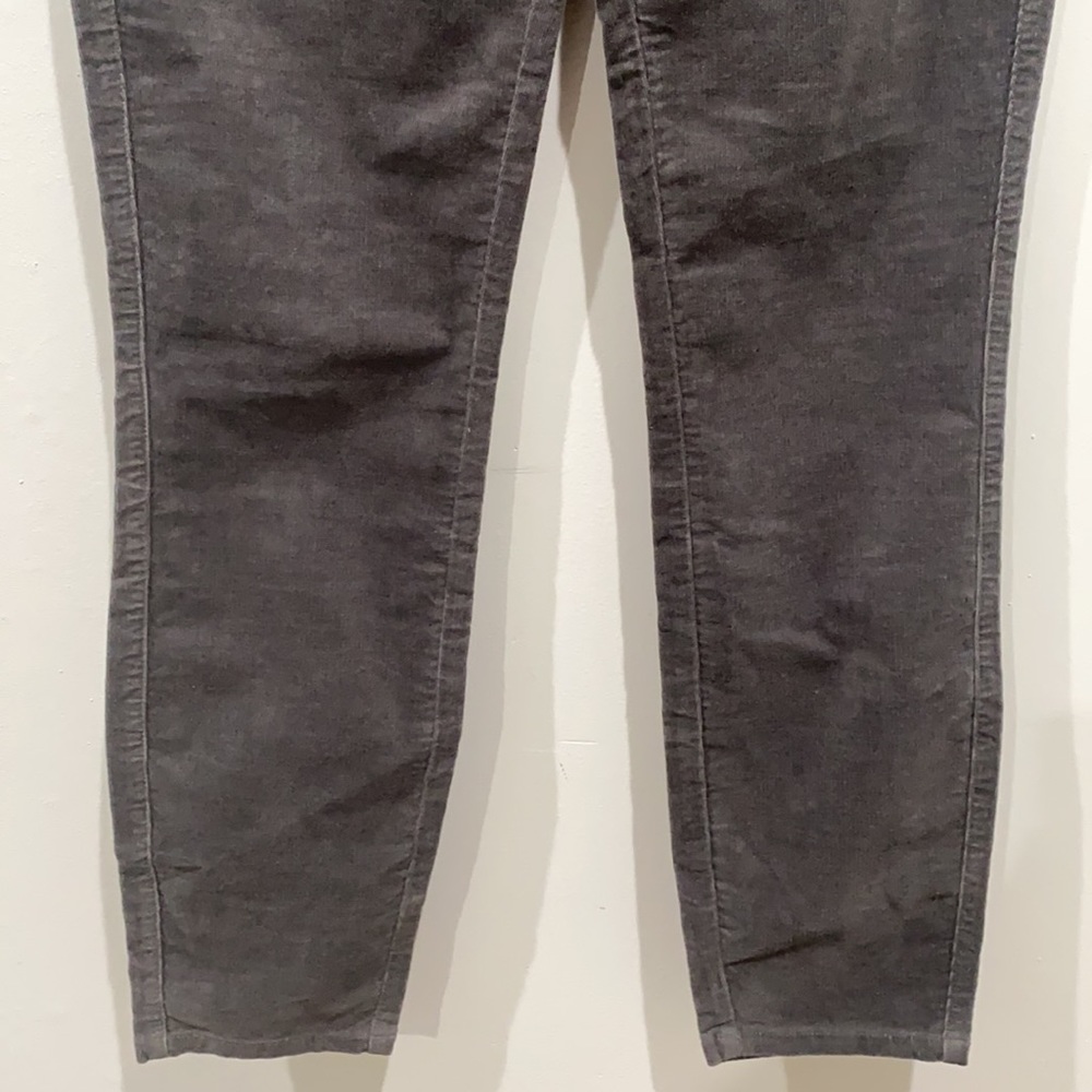 Final Sale 👀 No More Low Offers PAIGE HOXTON HIGH-RISE SLIM CORDUROY PANTS - Picture 4 of 13
